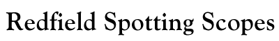 Redfield Spotting Scopes